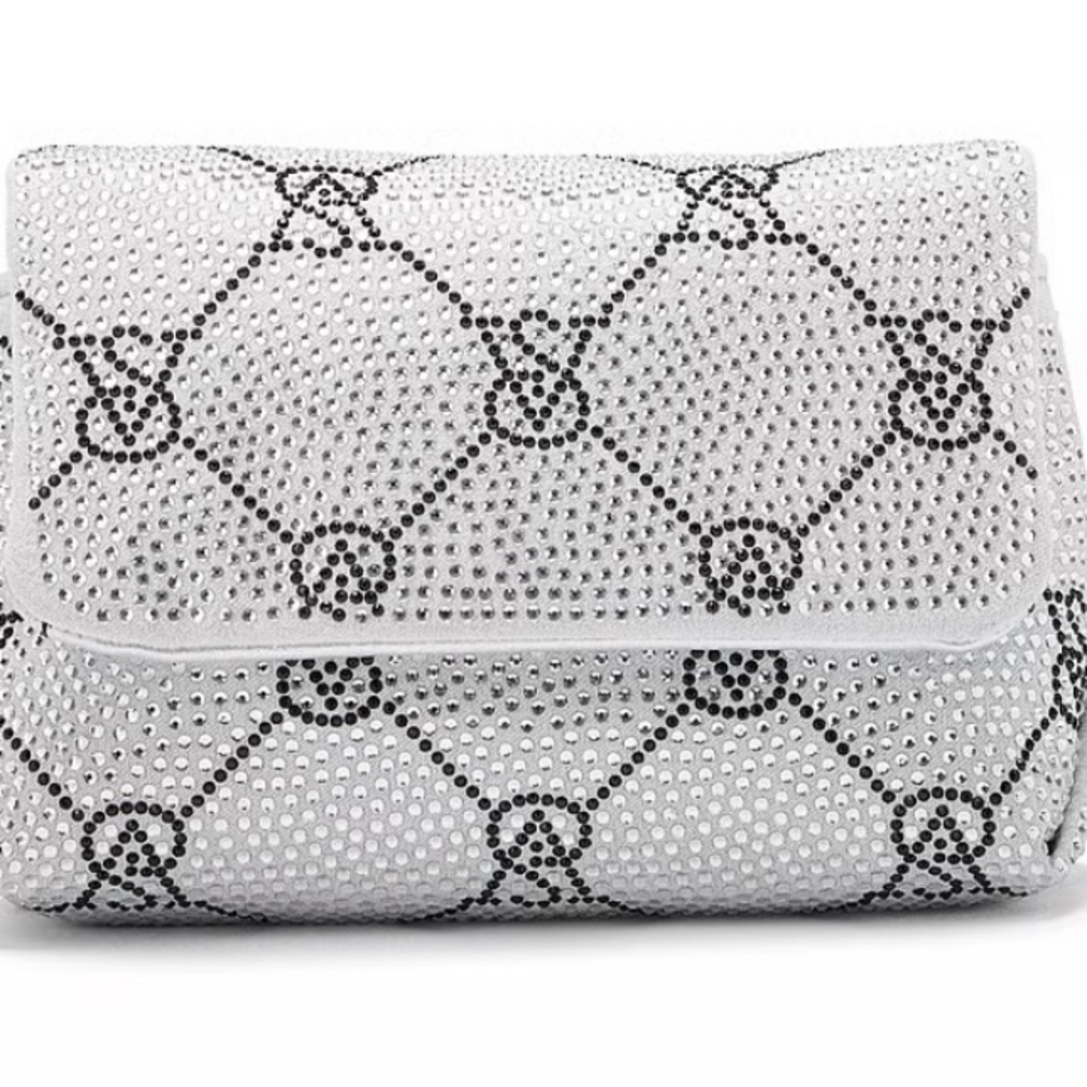 Victoria's Secret Mini Crystal Clutch Crossbody Bag